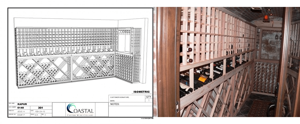 Residential Wine Cellars New Jersey (Short Hills)