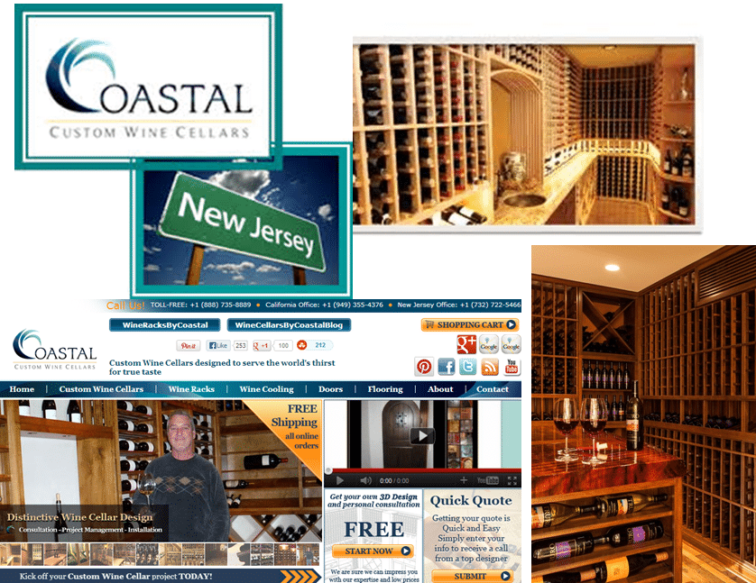 Coastal Custom Wine Cellar Builders New Jersey