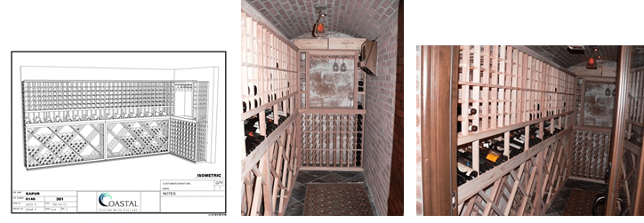 Custom Wine Cellars New Jersey Project in Short Hills