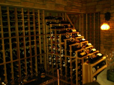 Click here to watch a video of the wine cellar design!