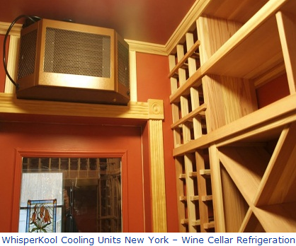 WhisperKool Wine Cellar Cooling Unit New York South Salem