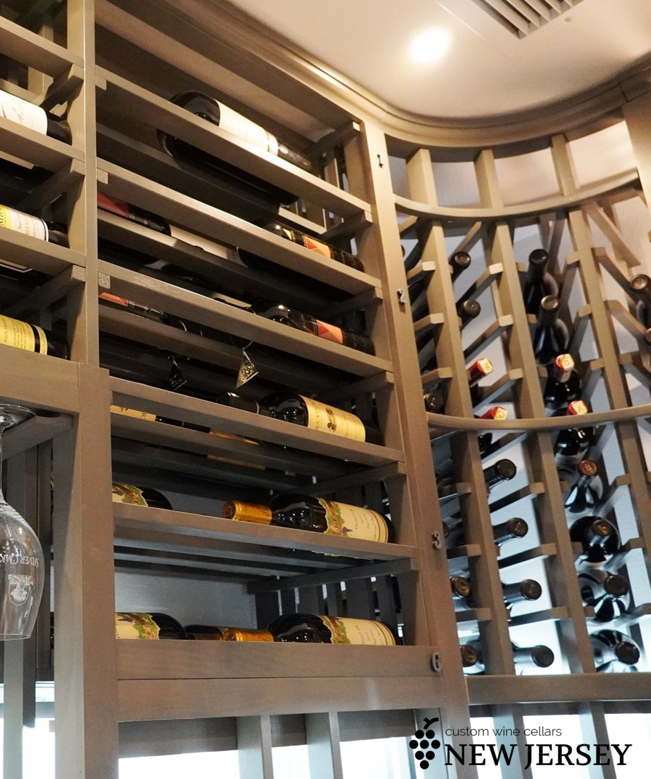 We Build Captivating New Jersey Wine Cellars with Stylish Wood Wine Racks 