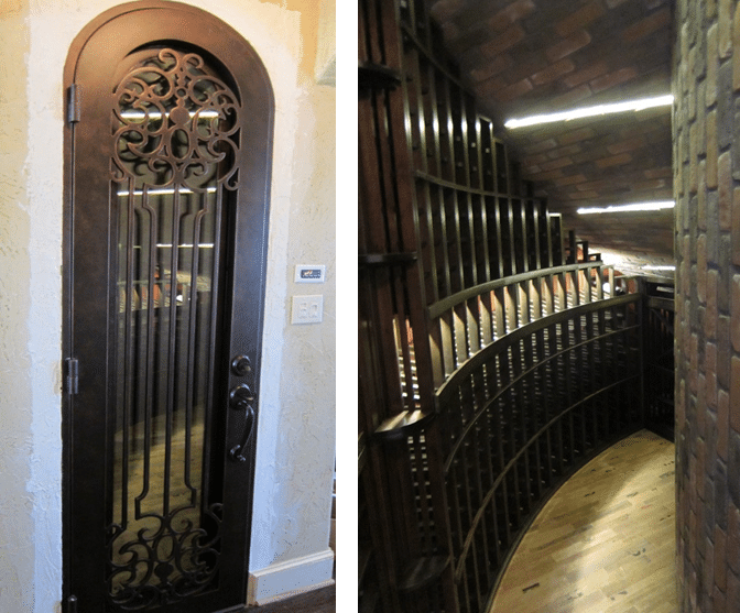 After - Under the Stairs Home Wine Room