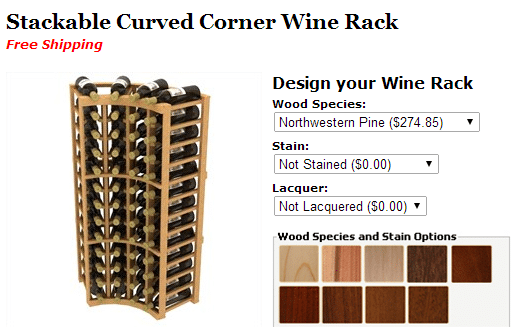 Stackable Wine Rack from Coastal