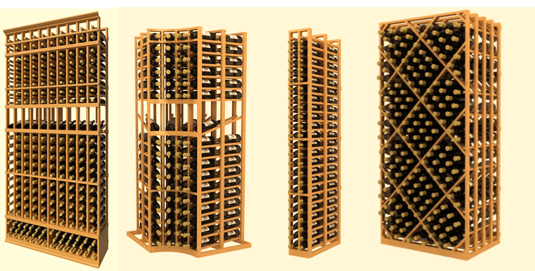 Custom Wooden Wine Racks