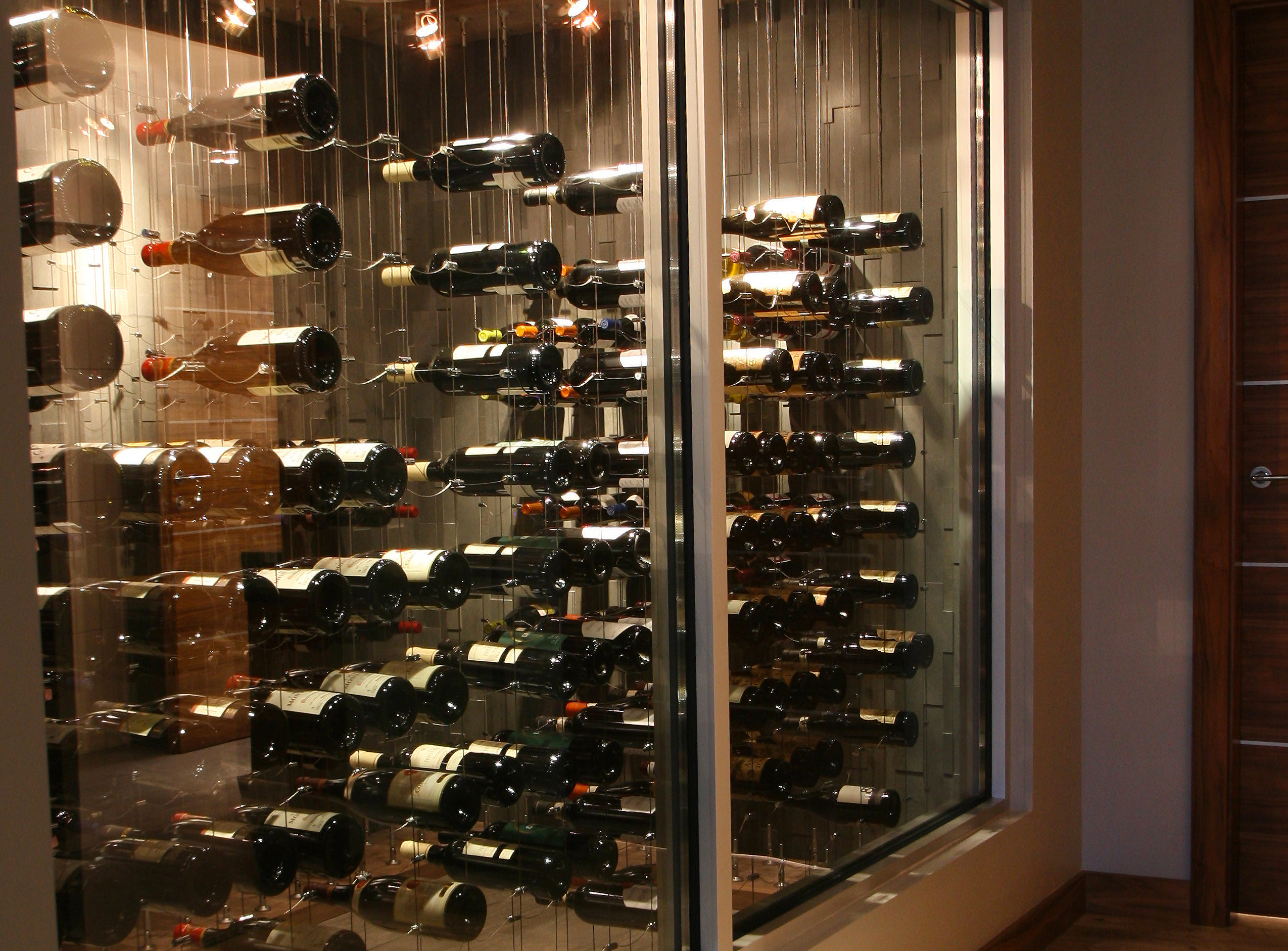 Get your own modern wine cellar design! Contact us!