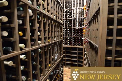 New-Jersey-Home-Wooden-Wine-Cellar-Racking